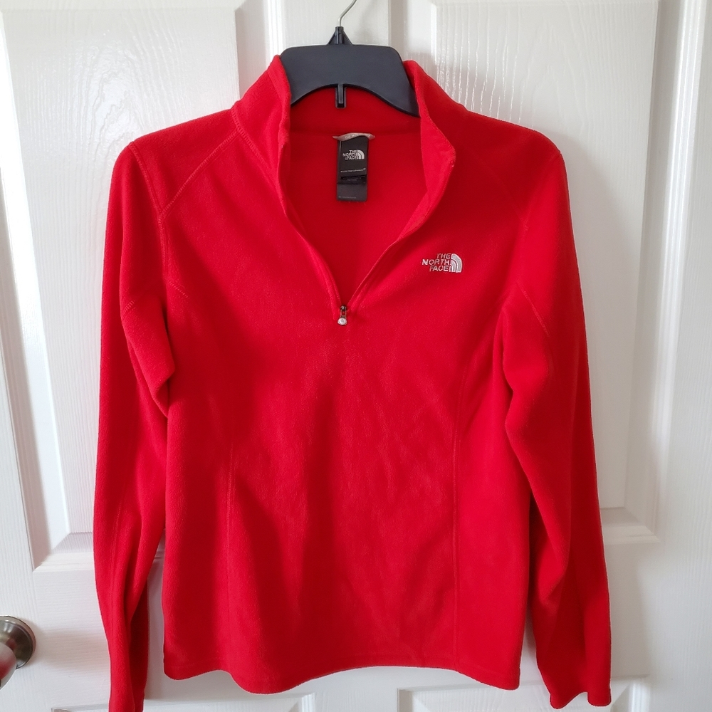 North Face Red Fleece Size Small